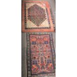 Two mid 20th century rugs.