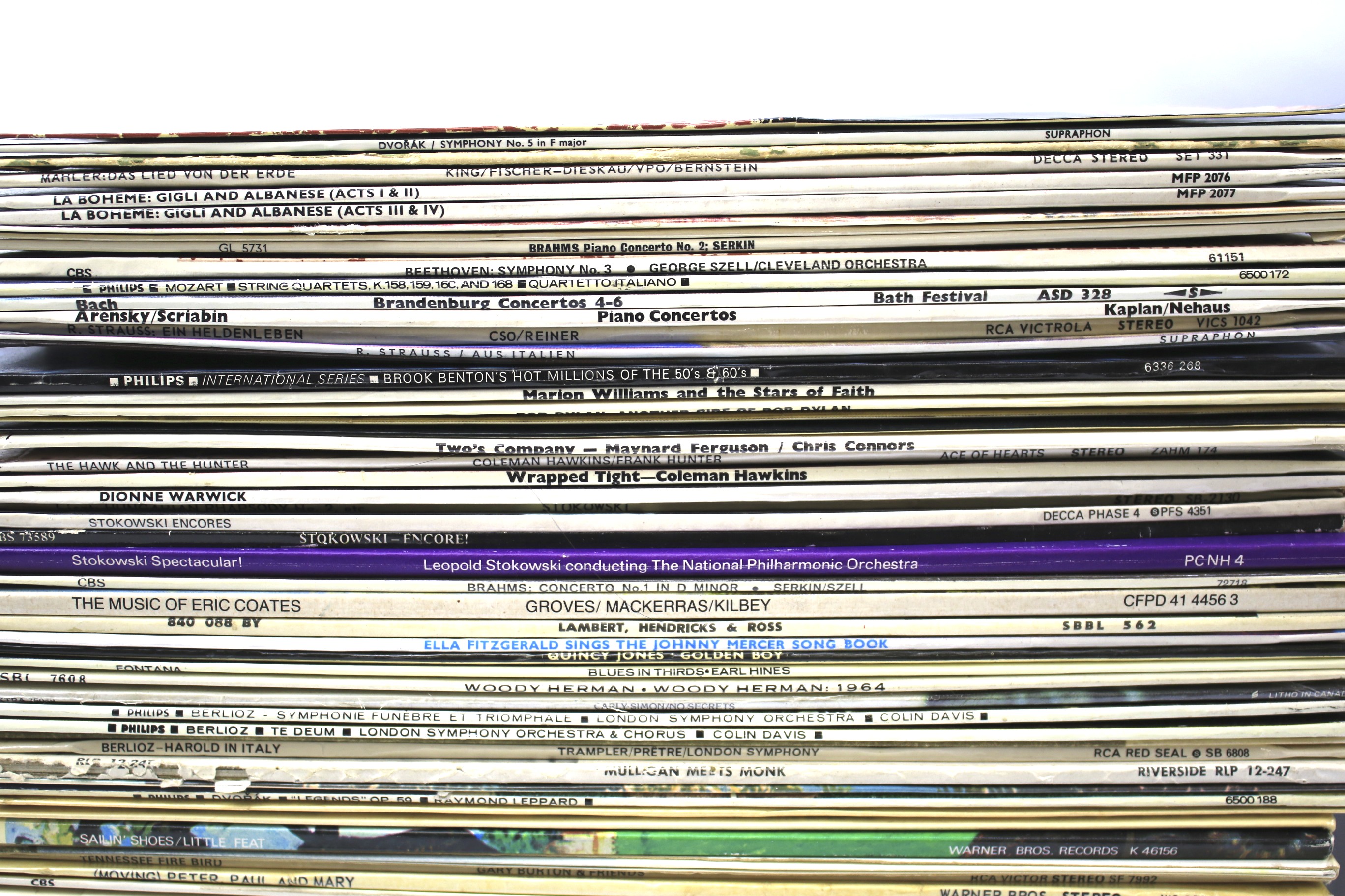 Two boxes of vinyl records. - Image 2 of 4