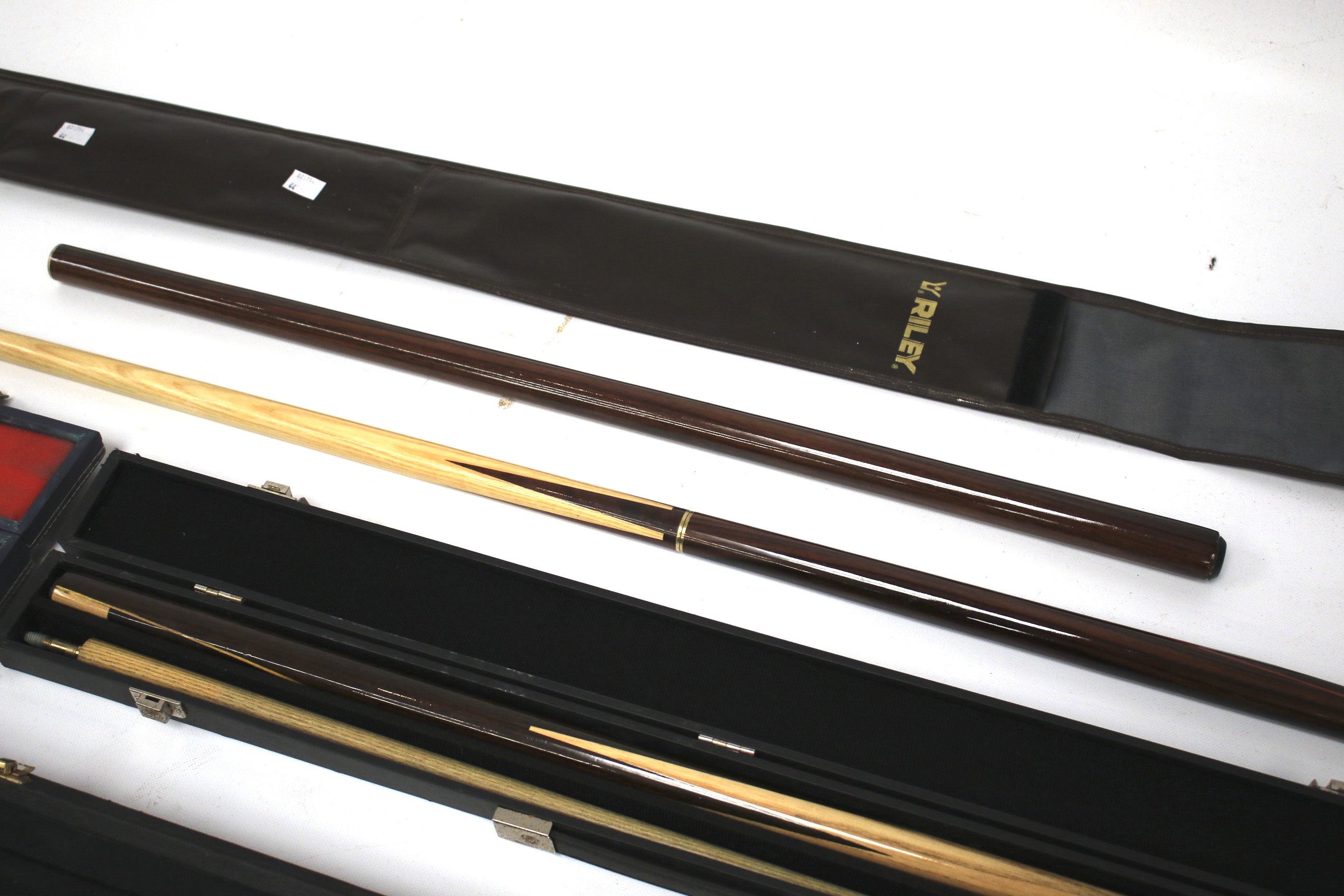 Eight snooker cues. - Image 3 of 4