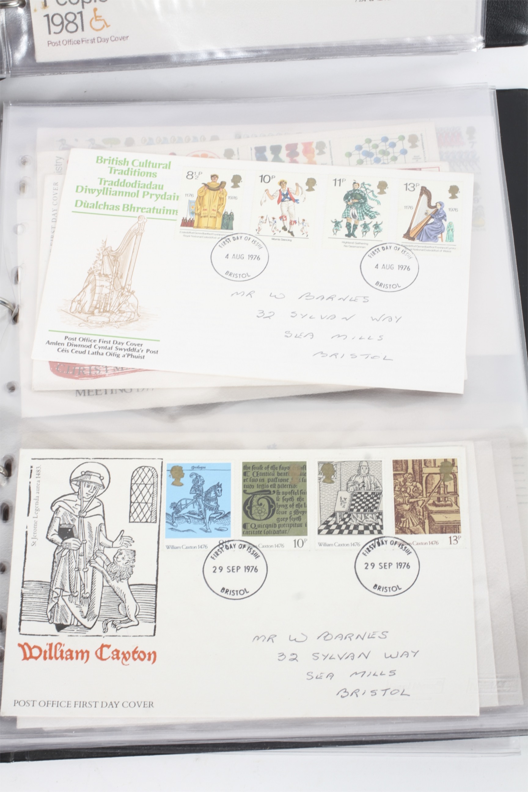 Two albums containing an assortment of first day covers. - Image 3 of 7