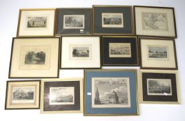 An assortment of 19th and 20th century prints.