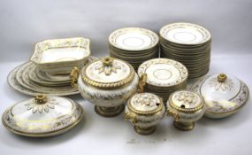 A Royal Worcester dinner service.