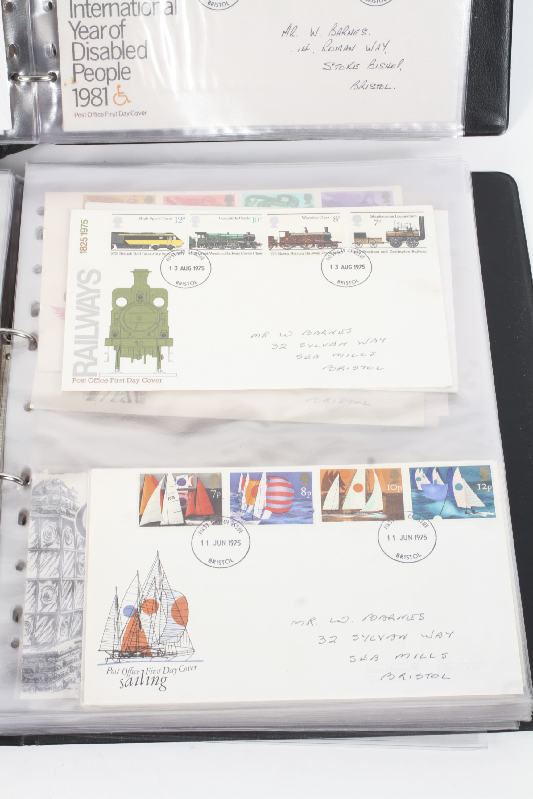 Two albums containing an assortment of first day covers. - Image 2 of 7