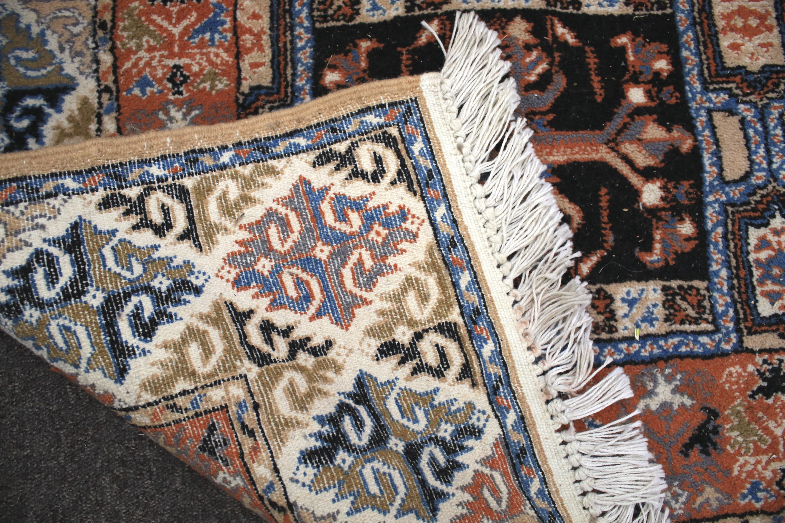 A large Moroccan rug. - Image 3 of 3