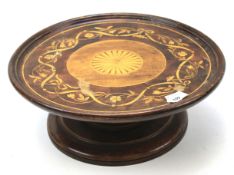 A Victorian mahogany Lazy Susan.