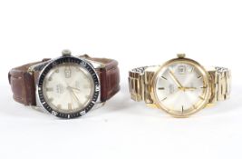 Two vintage gentleman's wristwatches.