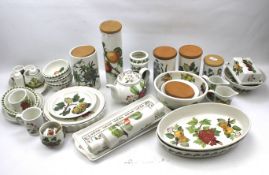An extensive collection of Portmeirion ceramics.