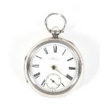 A 19th century Skeggs silver cased pocket watch.