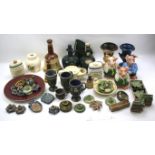 An assortment of Wade and other ceramics.