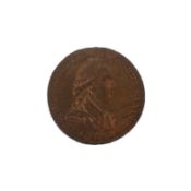 A W Pitt half penny token,