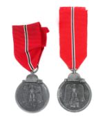 Two Third Reich Winterschlacht Im Osten 1941/42 medals.