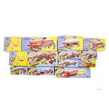 Thirteen Corgi Classics 'Chipperfields Circus' diecast models.