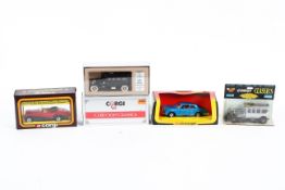 Four Corgi Rolls-Royce diecast models.