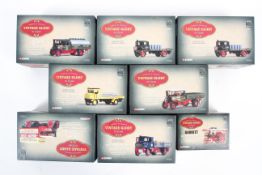 Eight Corgi 'Vintage Glory of Steam' 1:50 scale diecast models.