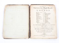 John Cary's Survey of the High Roads from London, First Edition.