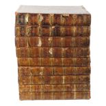 Nine Volumes of 'The Dramatic Works of Shakespeare'.