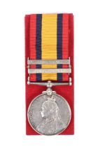 A Queen Victoria South Africa medal.