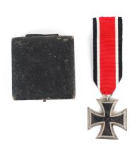 A German WWII Third Reich 1939 Iron Cross medal.