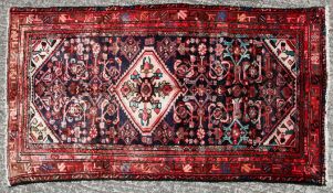 A Hamedan rug.