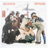The Jacksons 'Goin' Places' signed album, circa 1977.