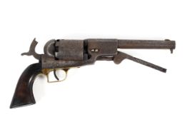 A Colt 1848 pattern 1st Model Dragoon pistol in relic condition.
