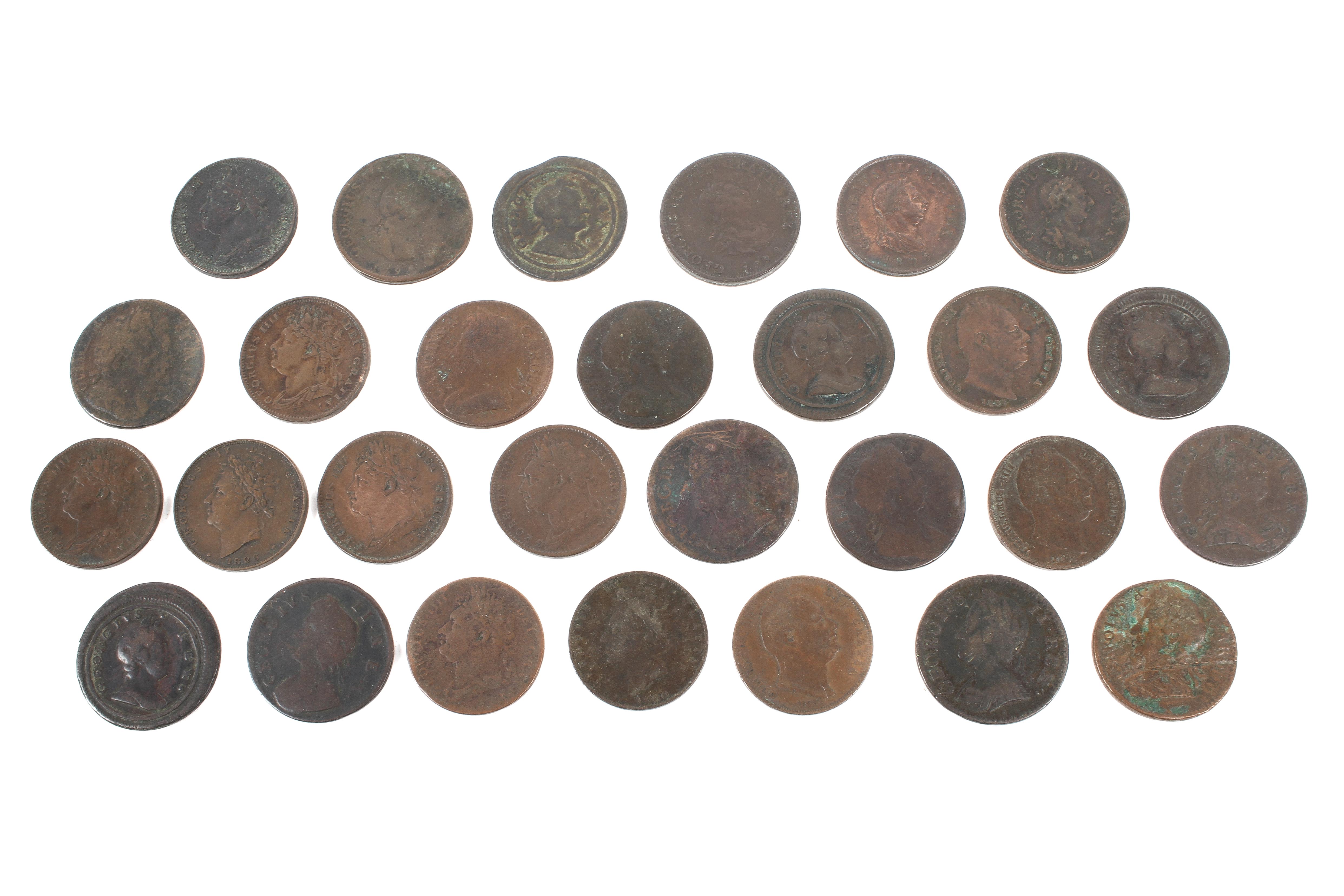 28 farthings, 17th until 19th century,