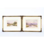Alice E Newling (late19th/early 20th Century), two Lake District watercolour landscapes.