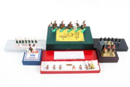Six sets of boxed lead military figures.