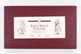Britains Limited Edition 'The Royal Welch Fusilier's' set.