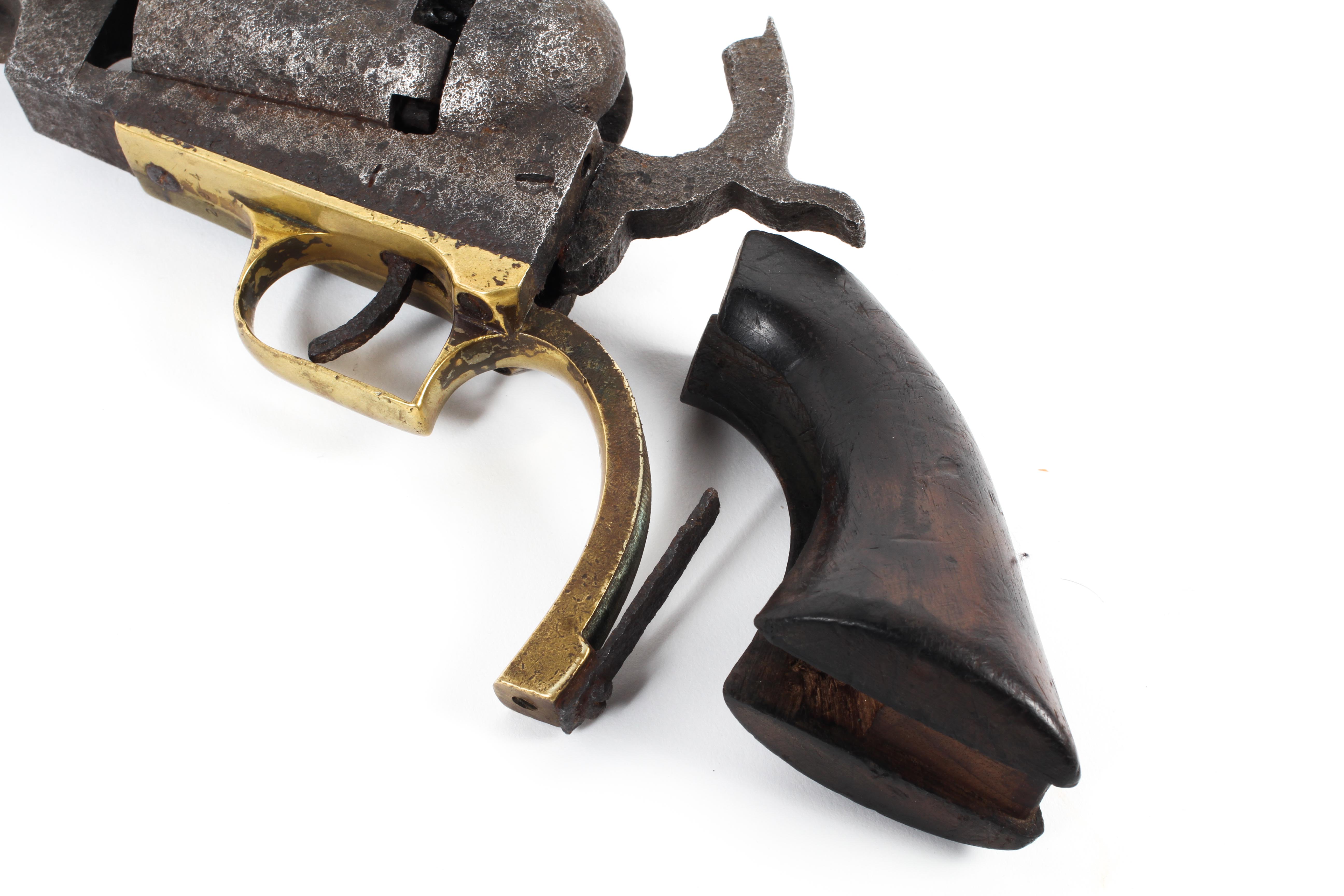 A Colt 1848 pattern 1st Model Dragoon pistol in relic condition. - Image 3 of 3