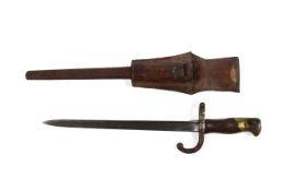 A late 19th century French bayonet.