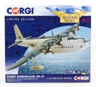 A Corgi 'The Aviation Archive' AA27502 Short Sunderland Mk3.