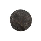 An Edward VI shilling (lightly creased) coin