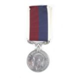 A George V Royal Air Force long service and good conduct medal.