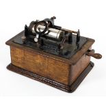 A Thomas Edison Standard phonograph.