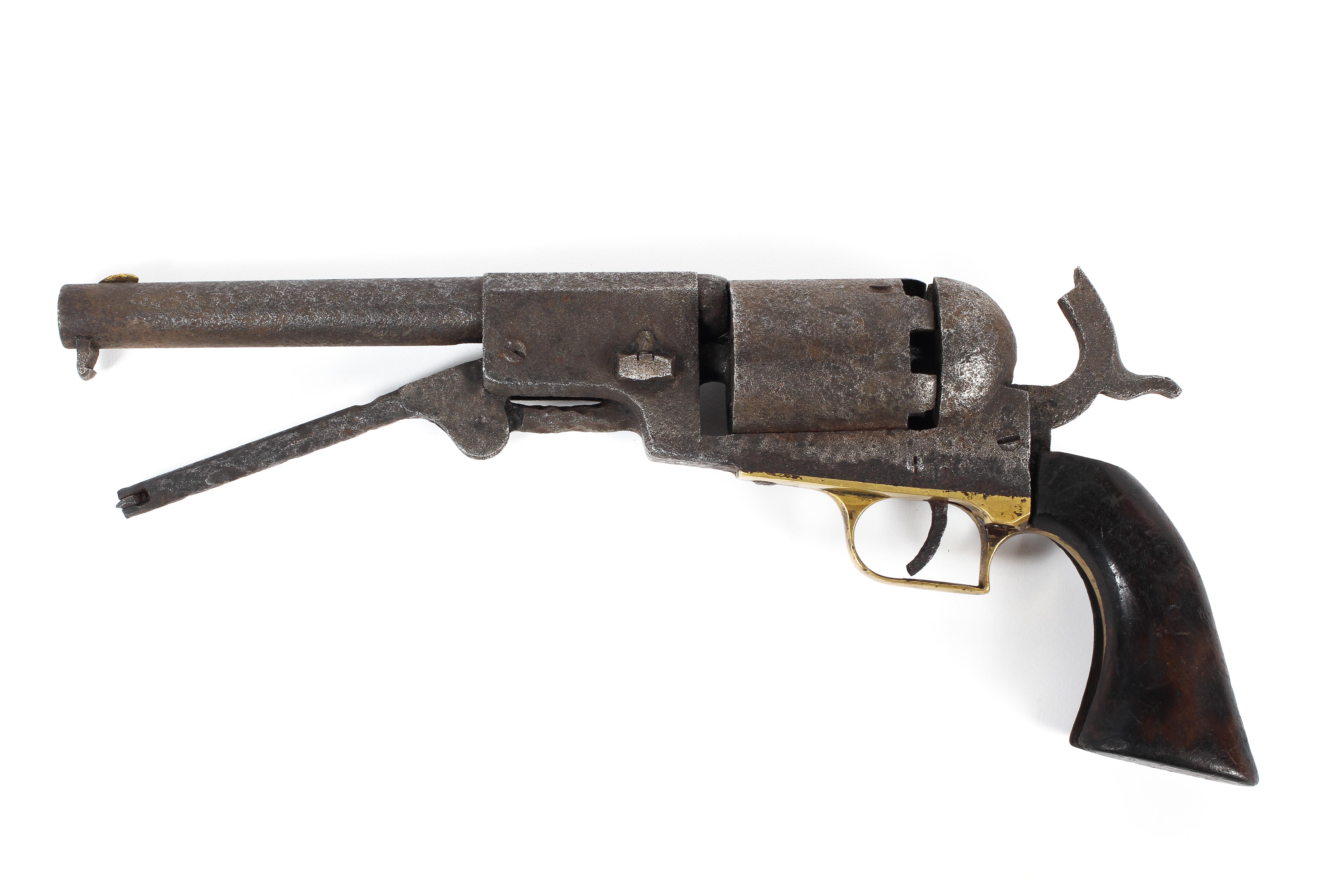 A Colt 1848 pattern 1st Model Dragoon pistol in relic condition. - Image 2 of 3