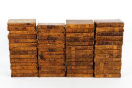 54 Volumes of The Edinburgh Review or Critical Journal, printed by David Williams, from 1802-1831.