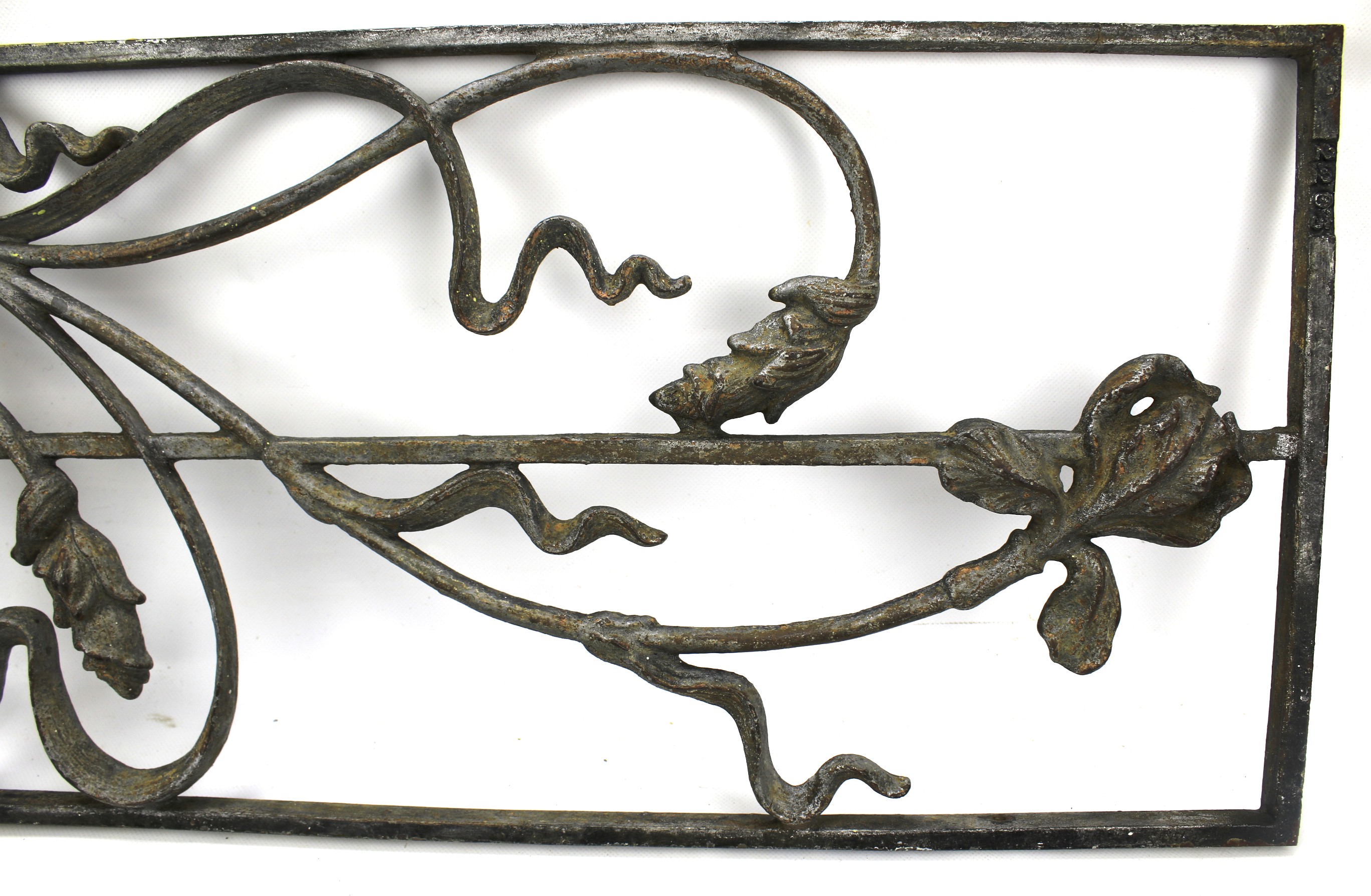 Two cast metal window decorations. - Image 2 of 2