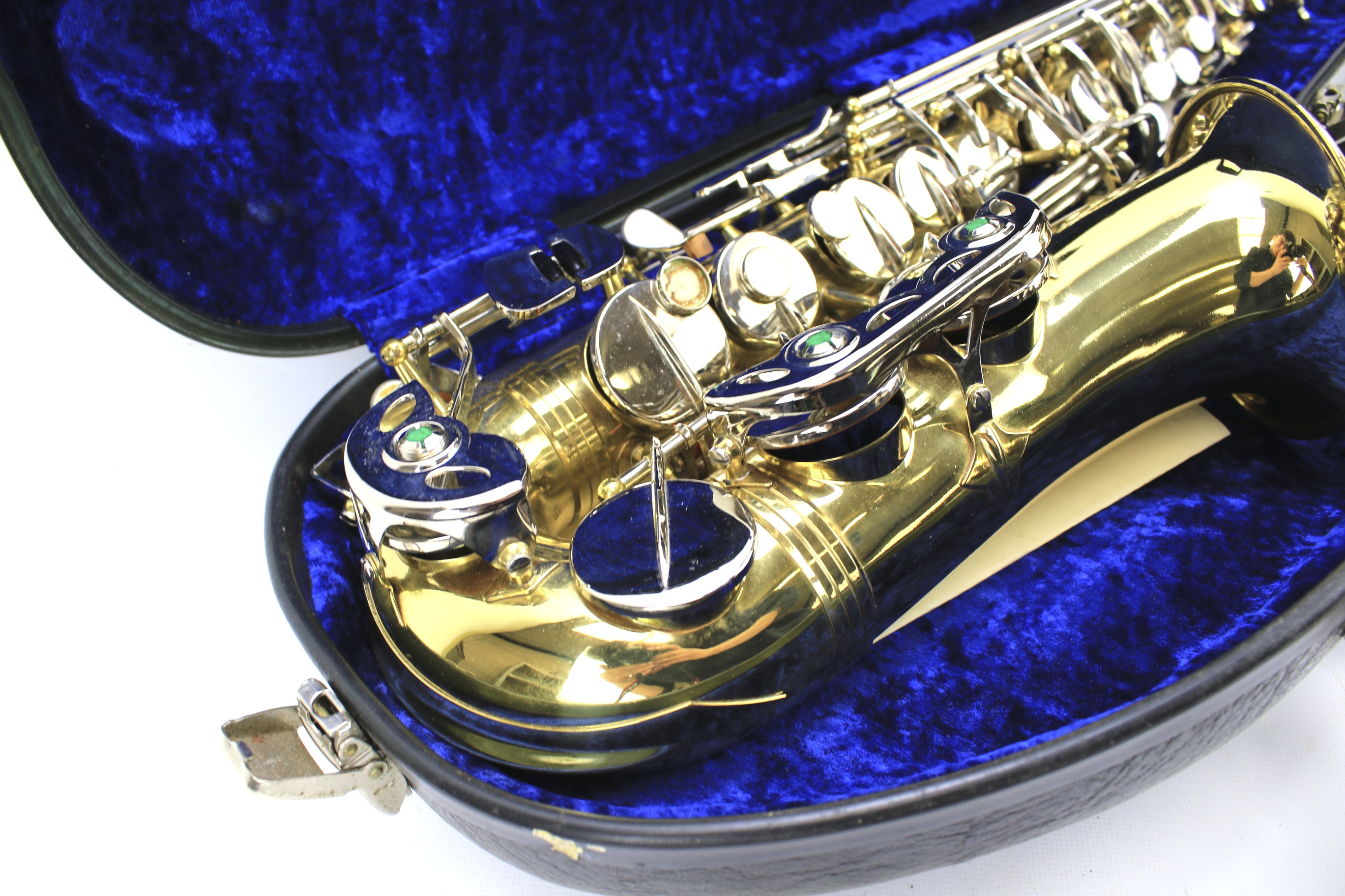 A 20th century Elkart PX Champion Alto Saxophone. - Image 2 of 2