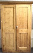 A 19th century pine House Keepers cupboard.