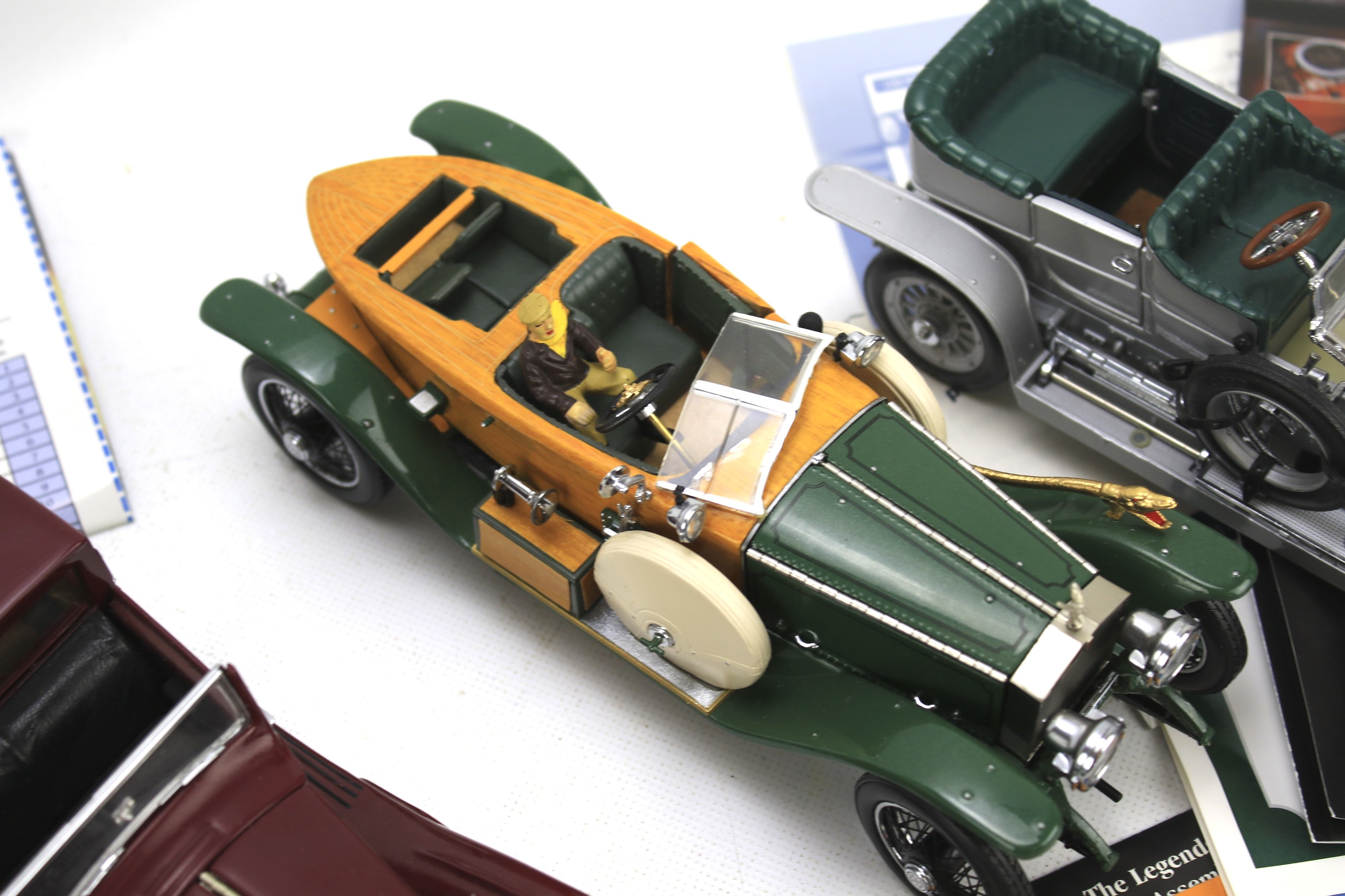 Seven Franklin Mint 1:24 scale Rolls Royce models. - Image 2 of 2