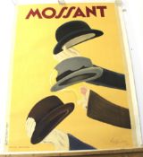 A Mossant advertising poster.