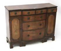 An early 20th century mahogany sideboard.