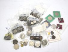 A small tin of coins.