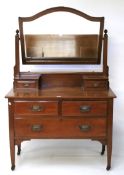 An Edwardian dressing table.