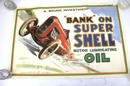 A 1969 Shell advertising poster.