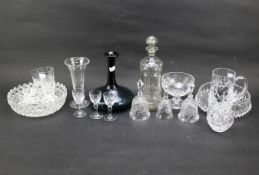 An assortment of glassware.