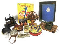 An assortment of collectables.