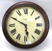 An early 20th century school clock.