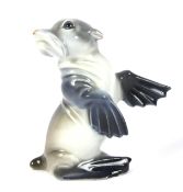 A mid 20th century Rosenthal seal lion or seal pup.